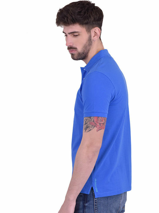 Polo Μπλούζα Κοντομάνικη Μπλε