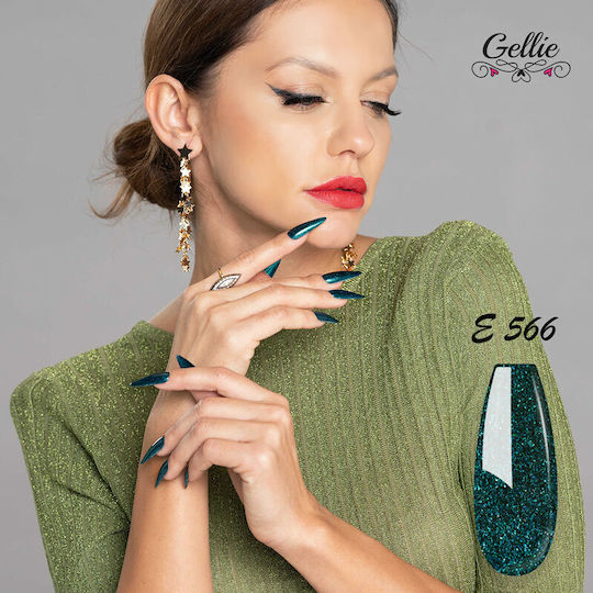 Gellie Ημιμόνιμο Βερνίκι Νυχιών E 566 10ml