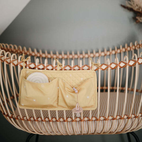 Mushie Nursery Storage Basket Sun Yellow