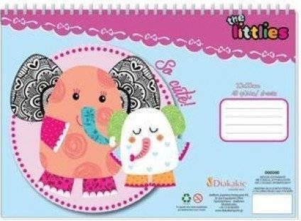 Diakakis Drawing Pad The Littlies 1pcs
