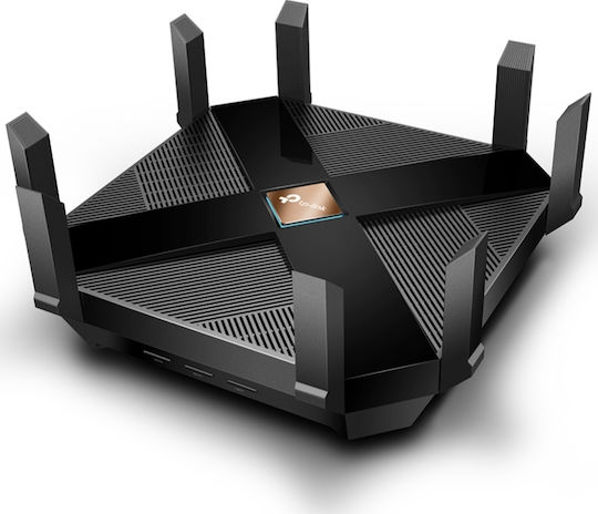 TP-LINK Archer AX6000 v2 Drahtlos Router Wi-Fi 6 mit 8 Anschlüssen Gigabit Ethernet