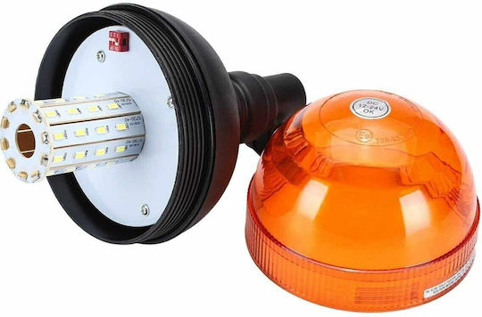 Flexzon Car Beacon LED 12V 12.6cm with Orange Light