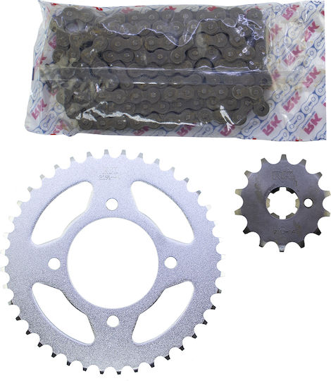 RK Chain & Sprocket Kit (14-40-420SB) for Yamaha Crypton S 115 106L