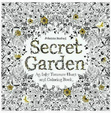 Laurence King Publishing Secret Garden: An Inky Treasure Hunt And Colouring Book