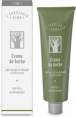 L' Erbolario Uomo Crema da Barba Creme Rasieren für empfindliche Haut 150ml