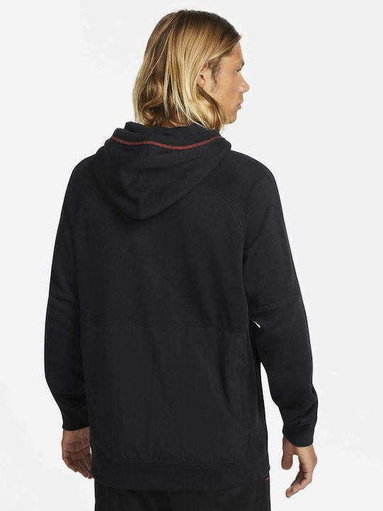 Nike Nike Fc Fleece Hoodie Black with Hood