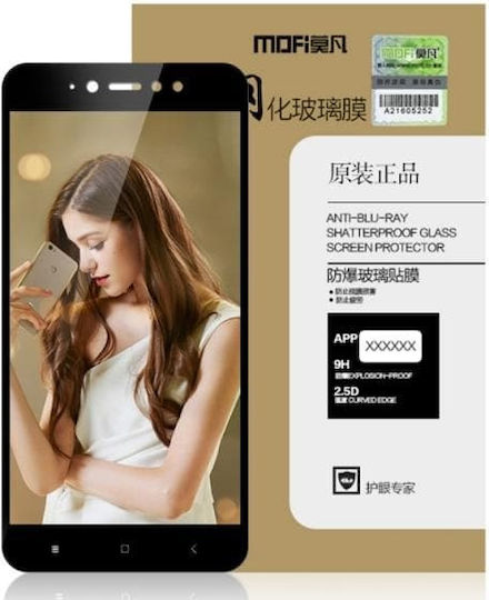 Mofi Full Face Tempered Glass (Redmi Note 5a/5a Prime)