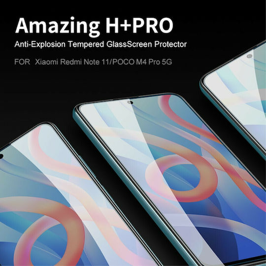 Nillkin H+ PRO 2.5D 0.2mm Tempered Glass (Poco M4 Pro 5G / Redmi Note 11s 5G)