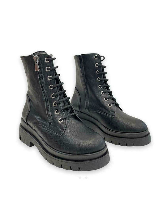 Zizel 12200 Damen Knöchelstiefel Schwarz