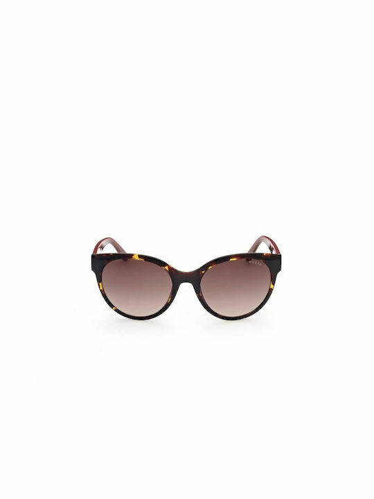 Guess Women's Sunglasses with Brown Plastic Frame and Brown Gradient Lens GU7824 52F