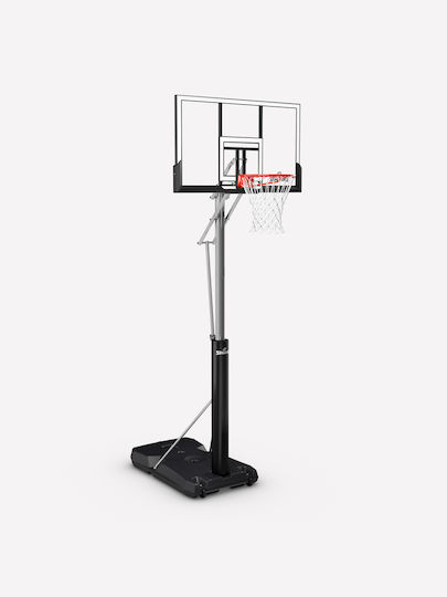 Spalding Silver Baskelball Hoop cu suport și înălțime ajustabilă 228-305buc