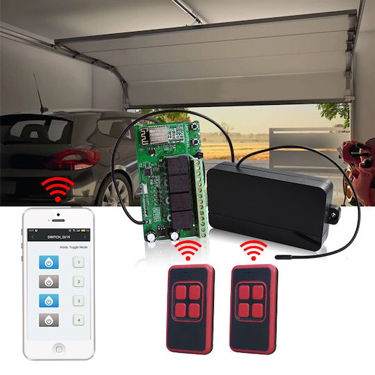 Powertech 4-Channel Alarm Remote Control Receiver 433MHz RF