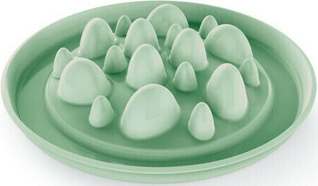 Georplast Cactus Kunststoff Schalen Futter Langsame Fütterung für Hund & Katze 250ml (Verschiedene Farben)