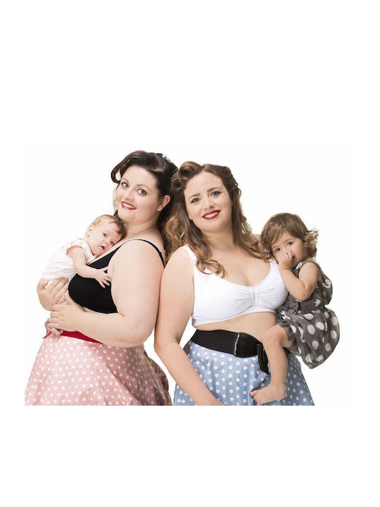 Carriwell Padded GelWire Support Bustier de maternitate și alăptare cu Clips Alb