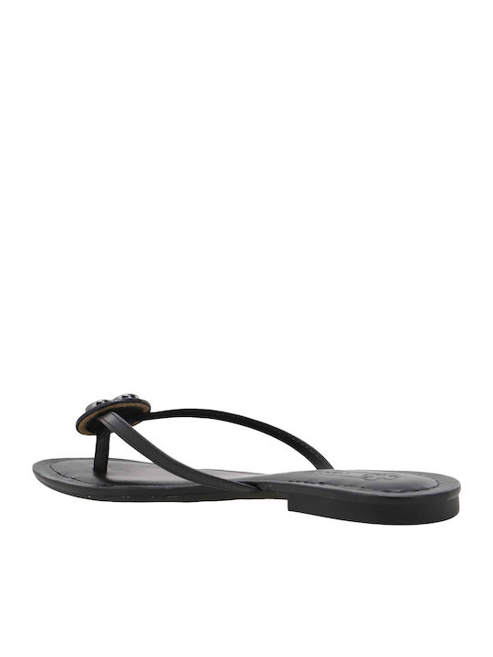 Sandale Casual Damă Din Piele Negre