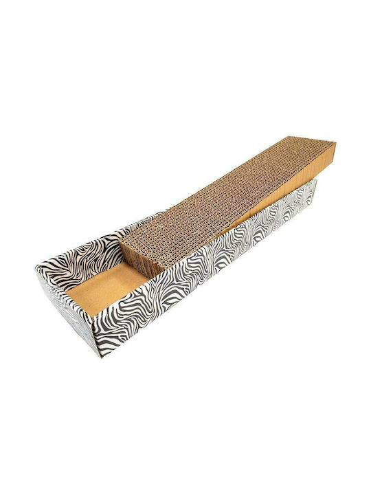 Croci Animalier Zebra Cat Scratching Post Board