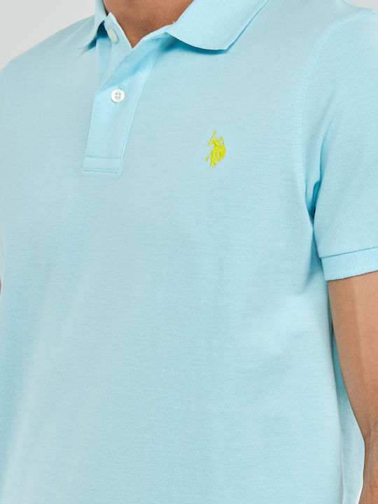 King Polo T-shirt Γαλάζιο