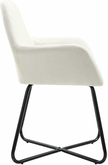 Stühle Speisesaal Cream 4Stück 61x61x84cm