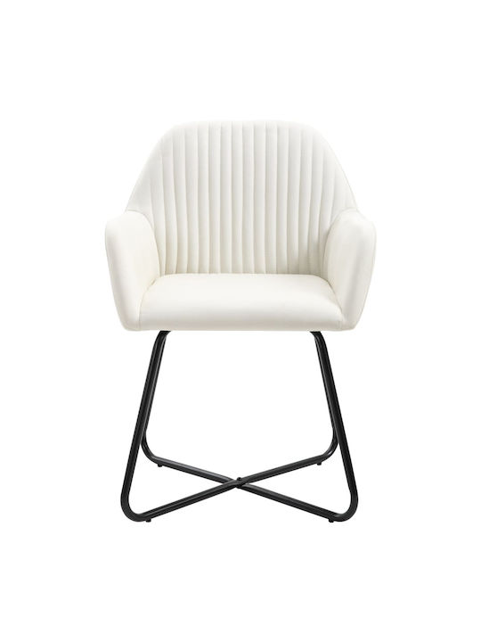 Stühle Speisesaal Cream 4Stück 61x61x84cm