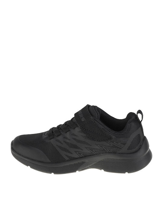 Texlor Αθλητικά Παιδικά Παπούτσια Running με Σκρατς Μαύρα