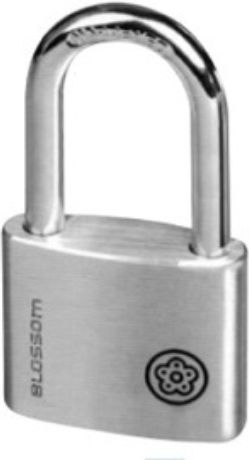 Blossom BC92 Ατσάλινο Λουκέτο Πέταλο με Κλειδί 63mm