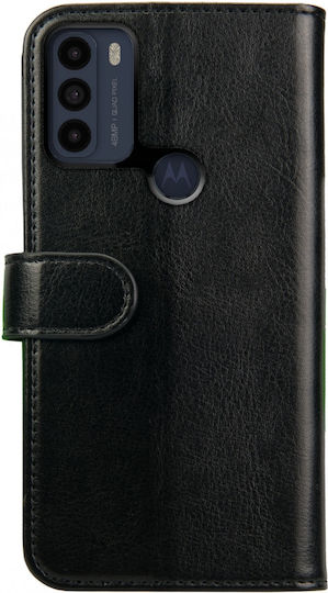 Rosso Element Wallet Δερματίνης Μαύρο (Moto G50)