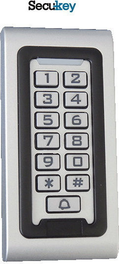 Secukey K2EM Zugangskontrolle für den Zugriff mit Karte , Fingerabdruck und Κωδικό