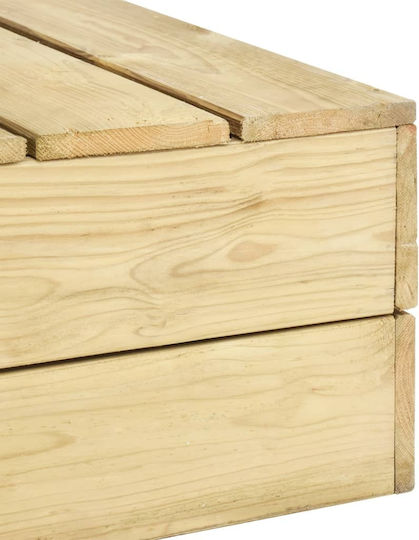 Garten- und Outdoor-Möbelsets 2 Stück Imprägnierte Kiefernholz