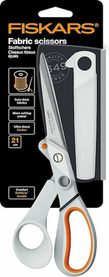 Fiskars Amplify Ψαλίδι 21εκ. με Ανοξείδωτη Λεπίδα Λευκό 1τμχ