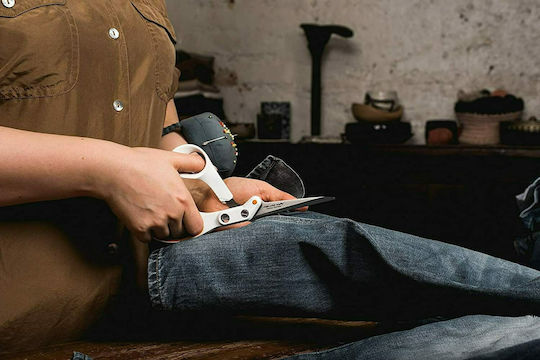 Fiskars Amplify Ψαλίδι 21εκ. με Ανοξείδωτη Λεπίδα Λευκό 1τμχ