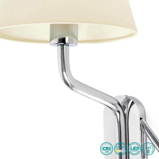 Faro Barcelona Lamp Wall White 21.5x29cm Faro Barcelona Lamp Wall White 21.5x29cm
