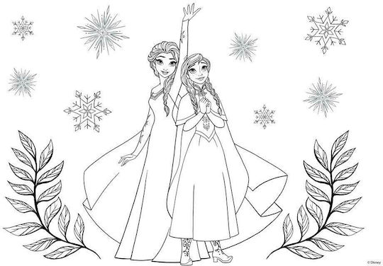 Diakakis Drawing Pad Frozen 2 1pcs