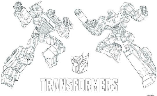 Diakakis Drawing Pad Transformers 1pcs