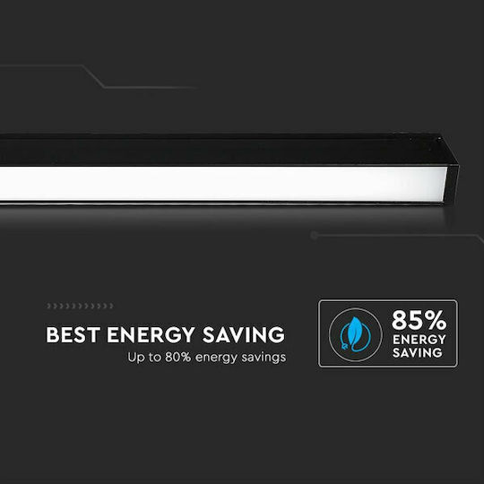 V-TAC Commercial Linear LED Ceiling Light 30W Natural White IP20 Dimmable L59xD35xH5.9cm