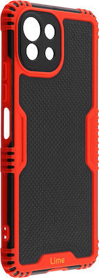 Lime Armadillo Camera Guard Plastic Back Cover Durable Red (Mi 11 Lite / 11 Lite 5G / 11 Lite 5G NE)