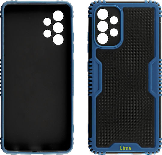 Lime Armadillo Camera Guard Back Cover Πλαστικό Μπλε (Galaxy A32 4G)