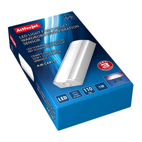 Active Jet LED Light for Cabinets with Battery Powered 1pcs