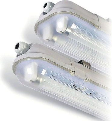 Geyer Corp de iluminat Cu două capete Pentru Exterior cu 1 Loc pentru Lampă LED T8 60buc