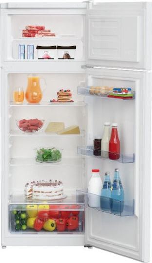 Beko Double Door Refrigerator 223lt H146.5xW54xD57.4cm White RDSA240K30W
