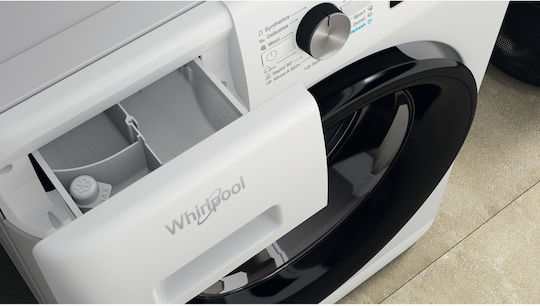 Whirlpool Пералня 8кг с Парна Технология 1400 Оборота 6th Sense FFB 8448 BV EE