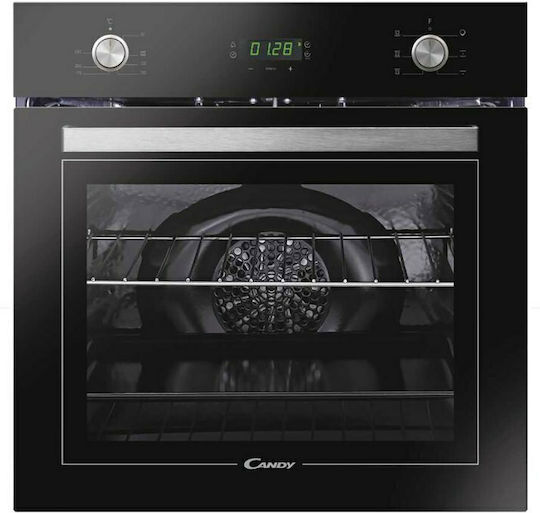 Candy Φούρνος άνω Πάγκου 70lt με Κεραμικές Εστίες Π59.5εκ. Μαύρος