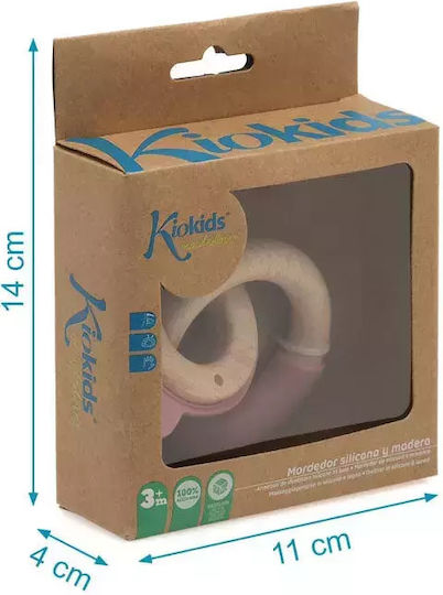 Kiokids Bunny Μασητικός Κρίκος Οδοντοφυΐας από Σιλικόνη για 3 m+