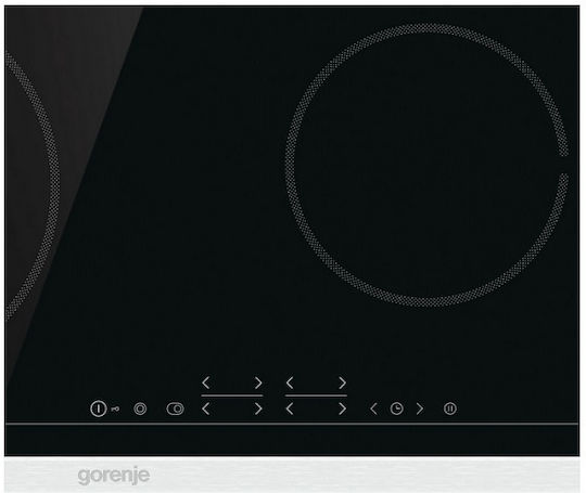 Gorenje Κεραμική Εστία με Πλαίσιο Αυτόνομη με Λειτουργία Κλειδώματος 80x52.5εκ.