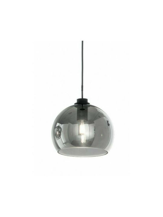 Ondaluce Verve Pendant Light Single-Light for Socket E14, E.14 Black