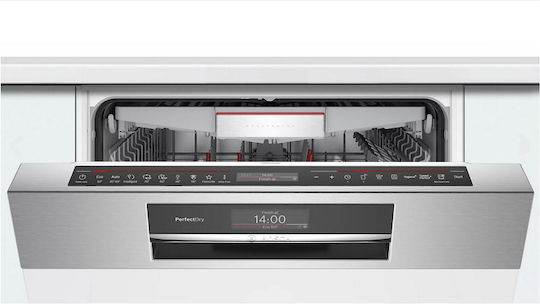 Bosch SMI8YCS03E Εντοιχιζόμενο Πλυντήριο Πιάτων με Wi-Fi για 14 Σερβίτσια Π59.8xY81.5εκ. Λευκό
