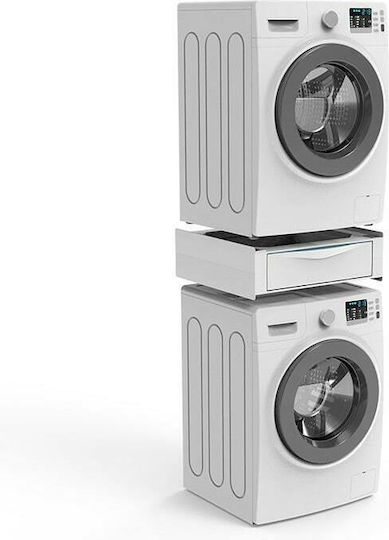Meliconi Torre Base Extra L60 070-0599 Connector For Washer/Dryer made of Metal with Drawer 55x60εκ. 1pcs