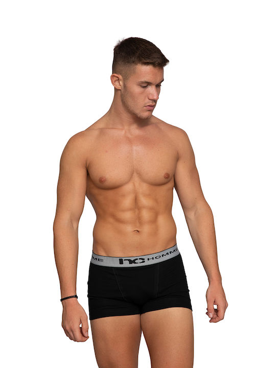 Nina Club Herren Boxershorts Black / Grey 1Packung