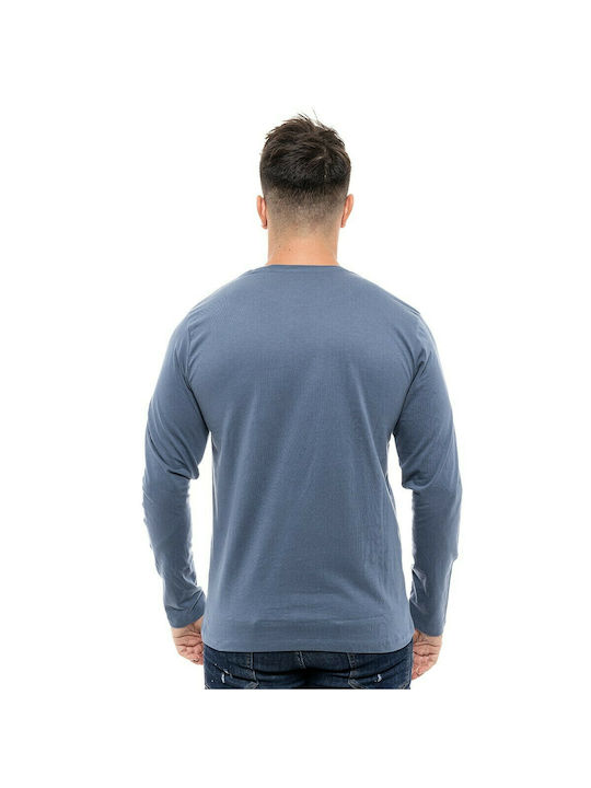 Biston Herren Langarmshirt Indigo