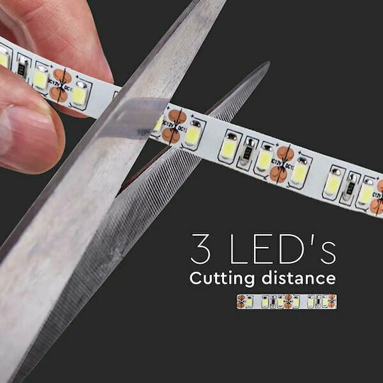 V-TAC Ταινία LED 24V Φυσικό Λευκό Φως 10m Τύπου SMD2835
