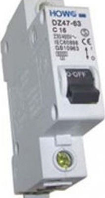 C45N 1-Pole Automatic Circuit Breaker 3A 03.018.0003